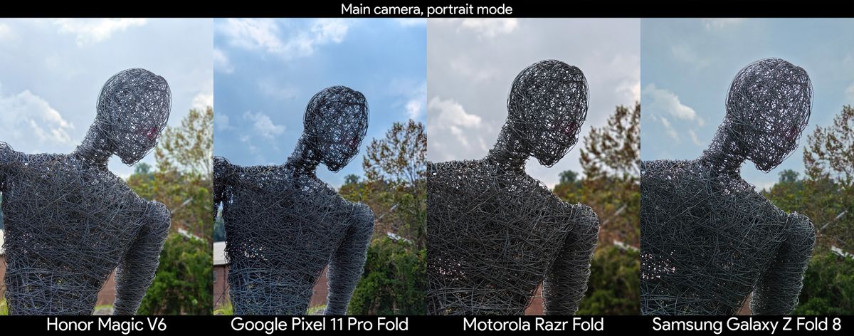 Comparing the Google Pixel 11 Pro Fold's cameras to the Samsung Galaxy Z Fold 8, Honor Magic V6, and Motorola Razr Fold