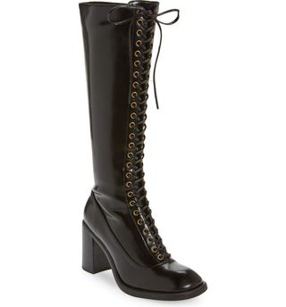 Engage Lace-Up Knee High Boot