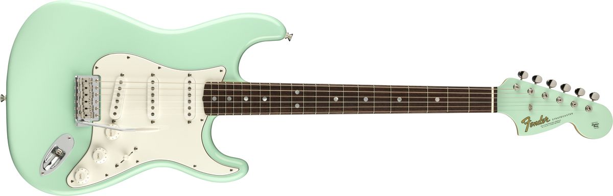 Fender's Masterbuilt Surf Green with Envy Collection