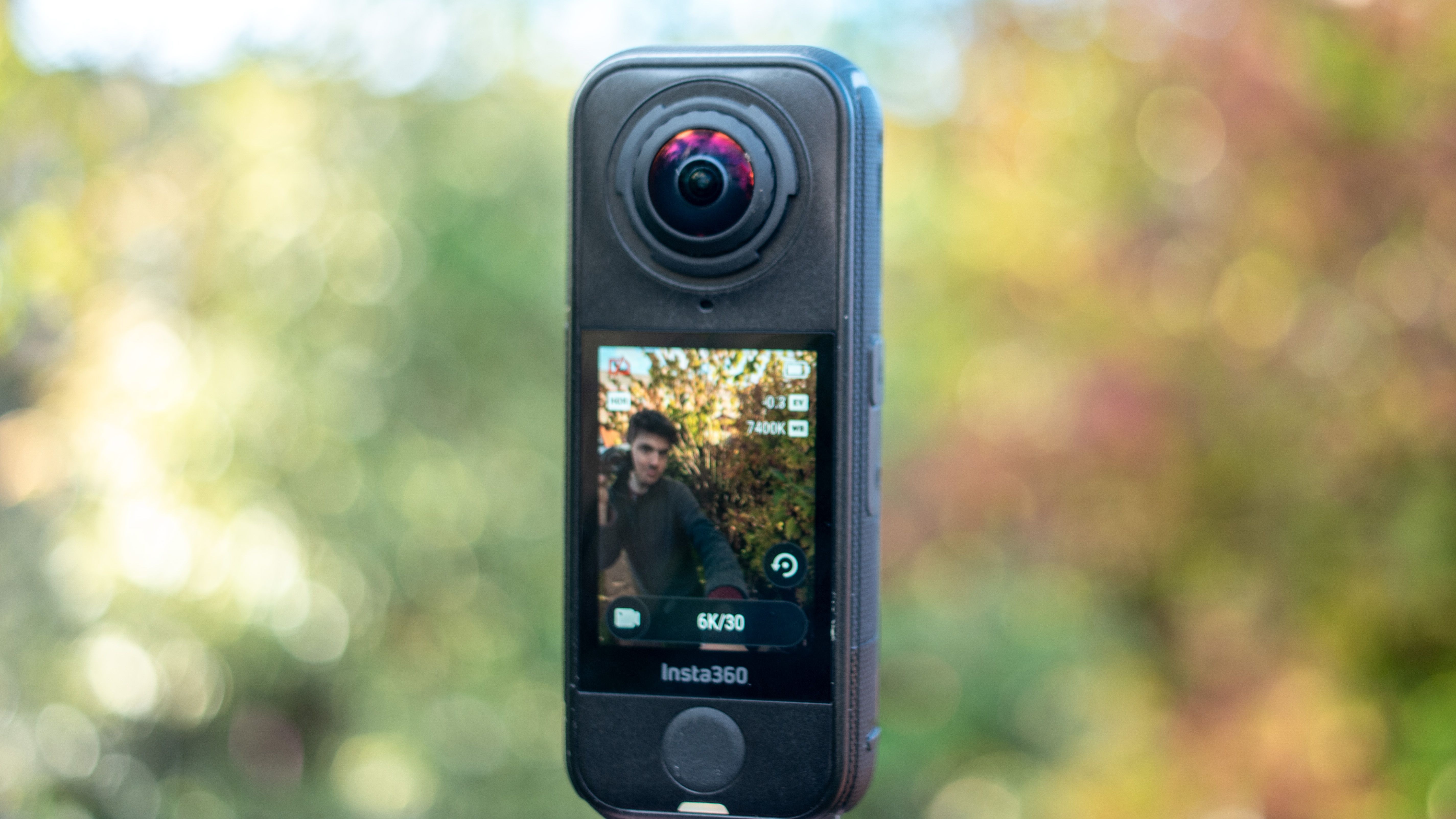 Insta360 X4 Air in a outdoor setting