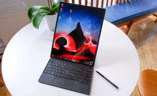 Lenovo ThinkPad X1 Fold 2022 portrait mode