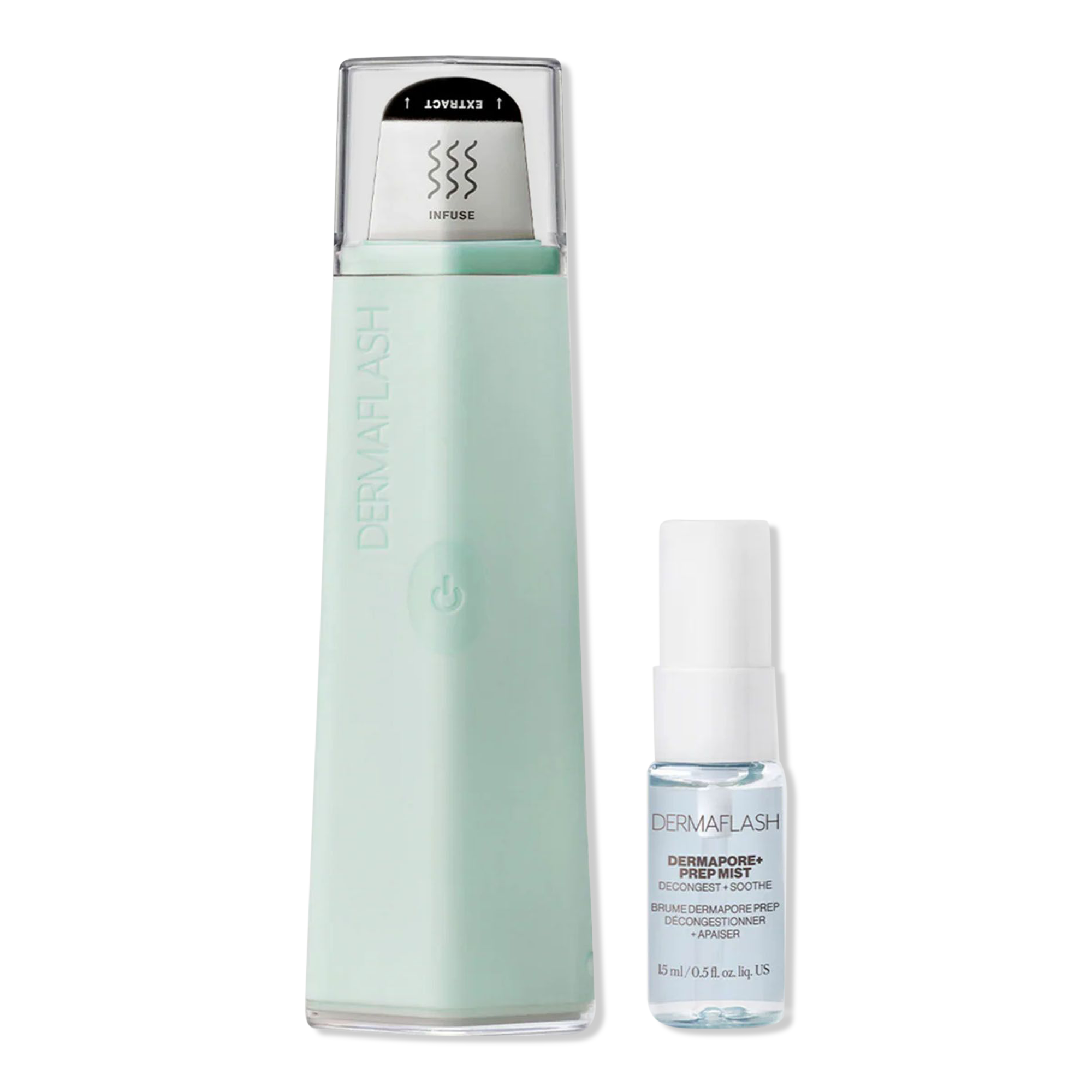 Dermapore+ Ultrasonic Pore Extractor &amp;amp; Serum Infuser - Green