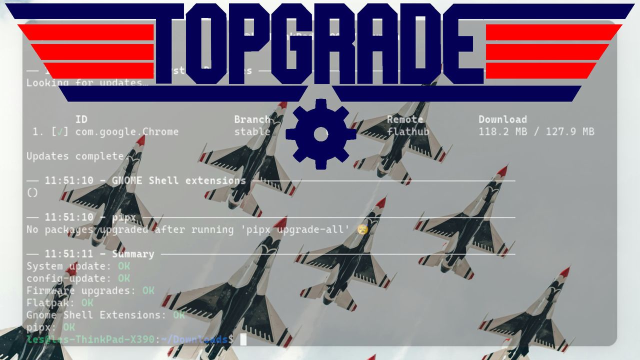 I use one simple tool to update my Linux OS and all of its software in minutes — Topgrade auto-detects and updates all of of my system via one command