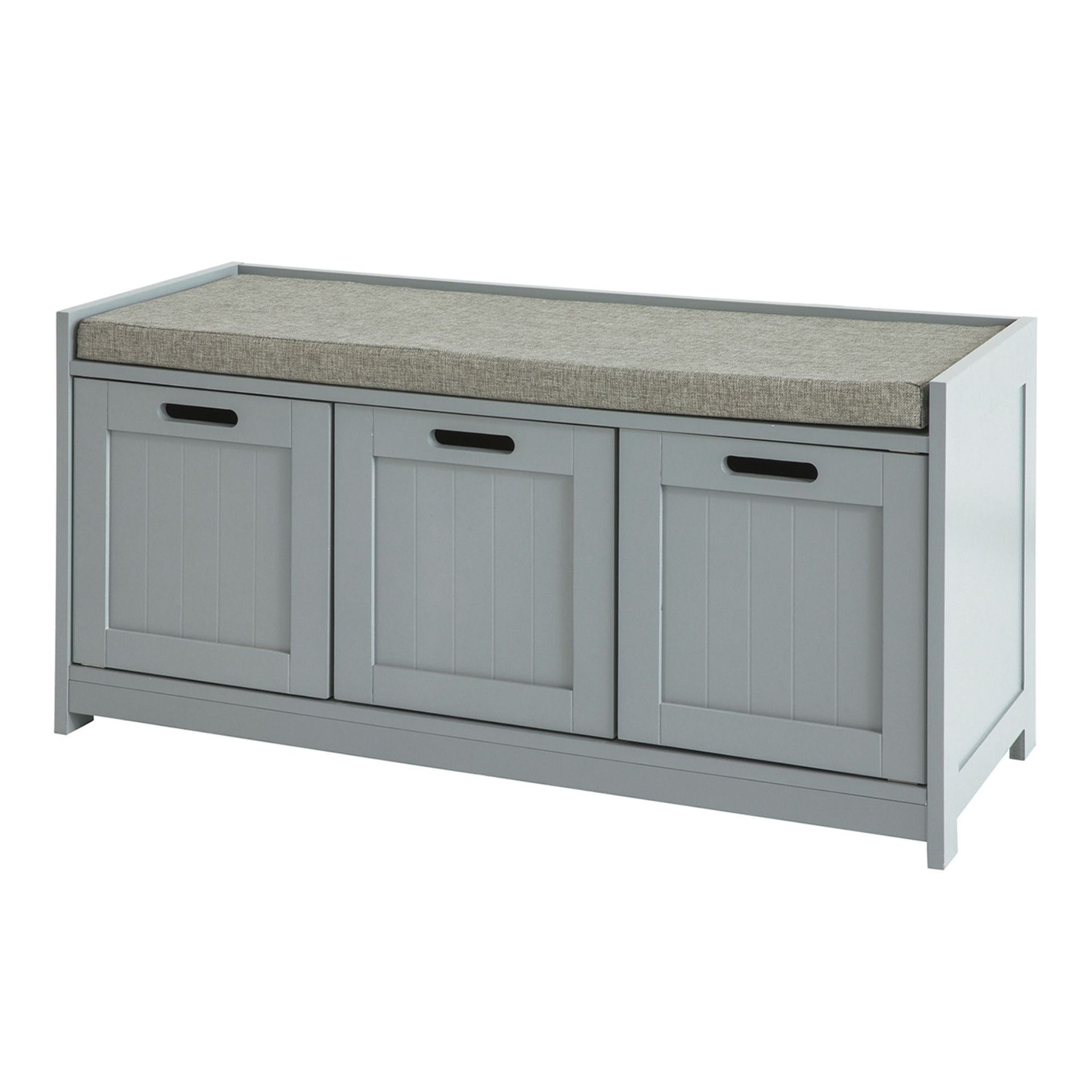 Hallway Bedroom Storage Bench - Grey