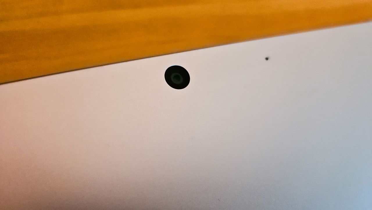 Microsoft surface pro 11 on a table.