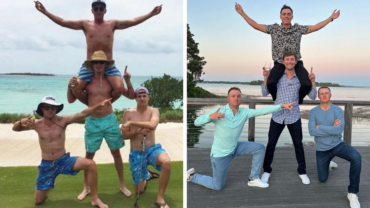 The Spring Break crew Fowler, Spieth, Thomas and Kaufman