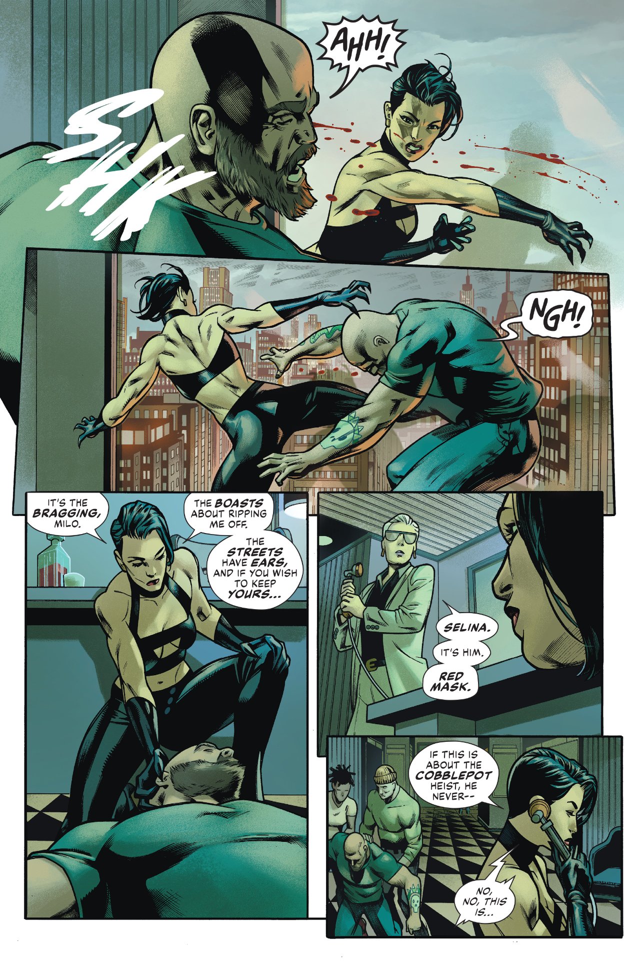 una página de Batman #131