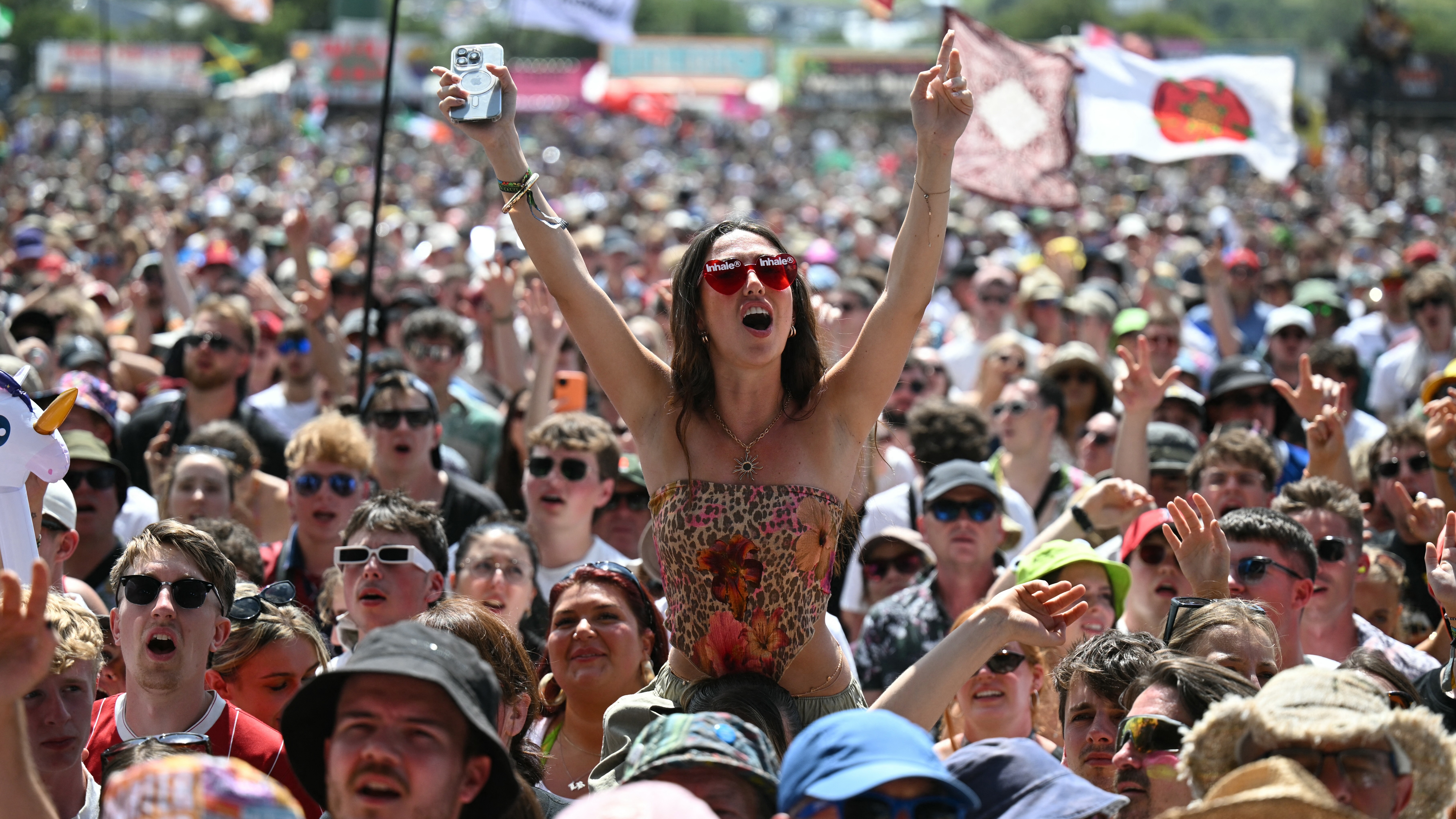 Glastonbury Crowd