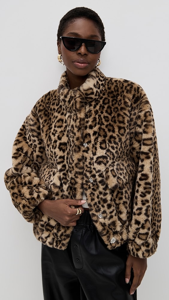 Ba&amp;amp;sh Jaros Faux Fur Coat