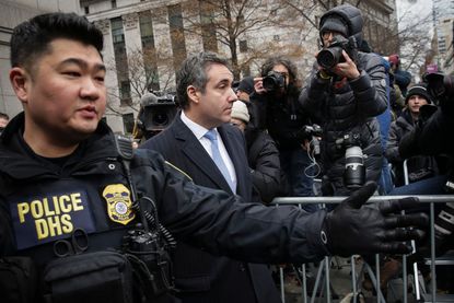 Micheal Cohen leaves court