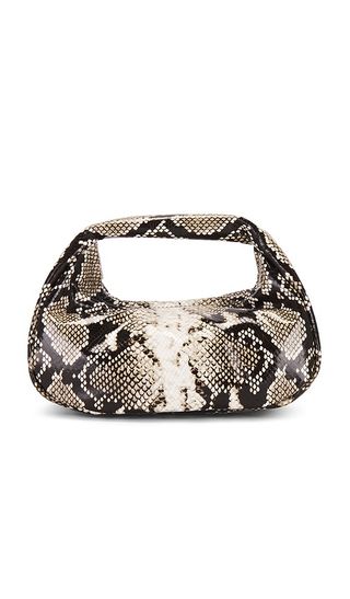 Mini Bon Bon Bag in snake print