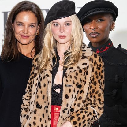 collage of the best celebrity looks at the Spring/Summer 2027 season of New York Fashion Week