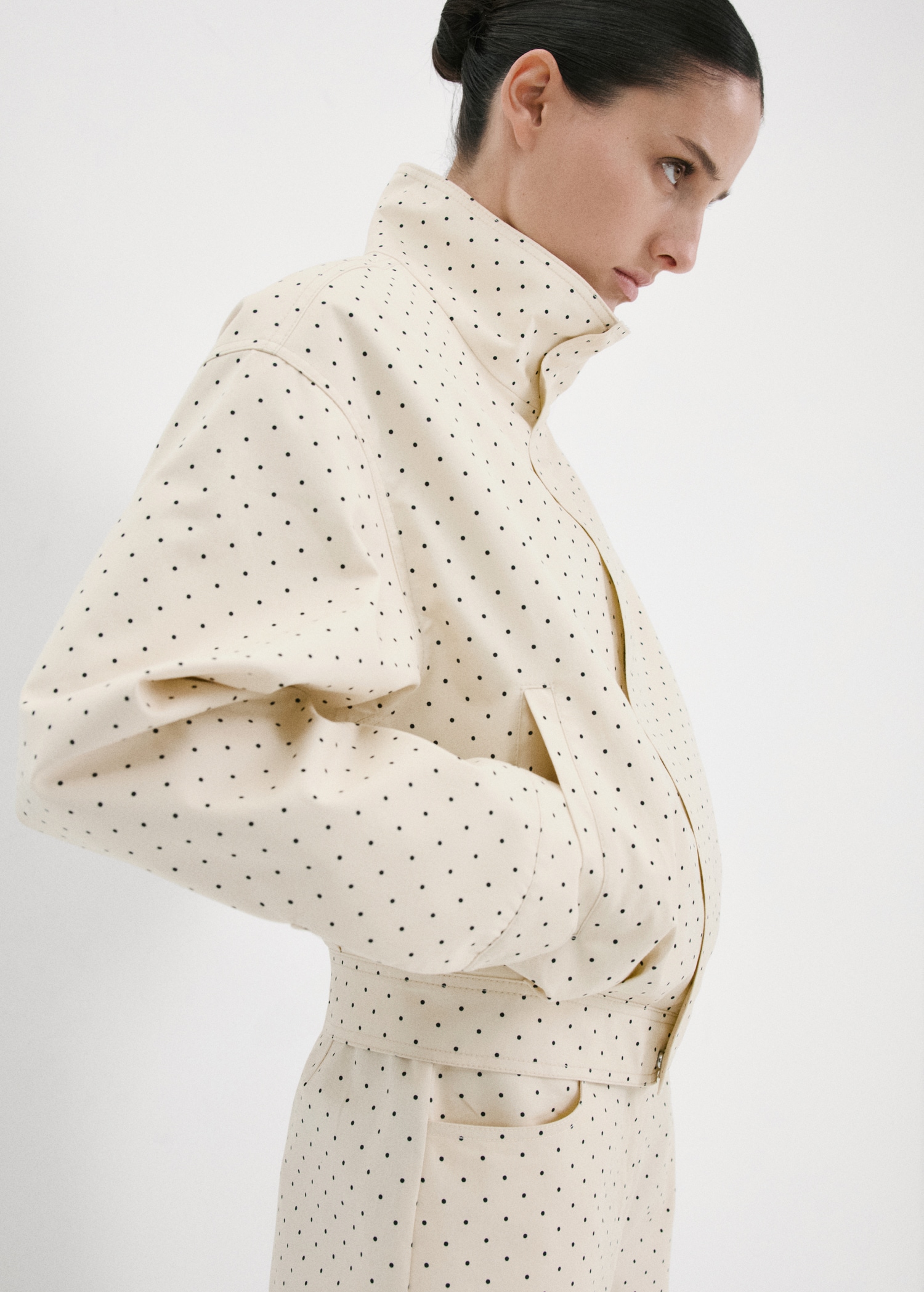 Dots Bomber Jacket - Women | Mango United Kingdom