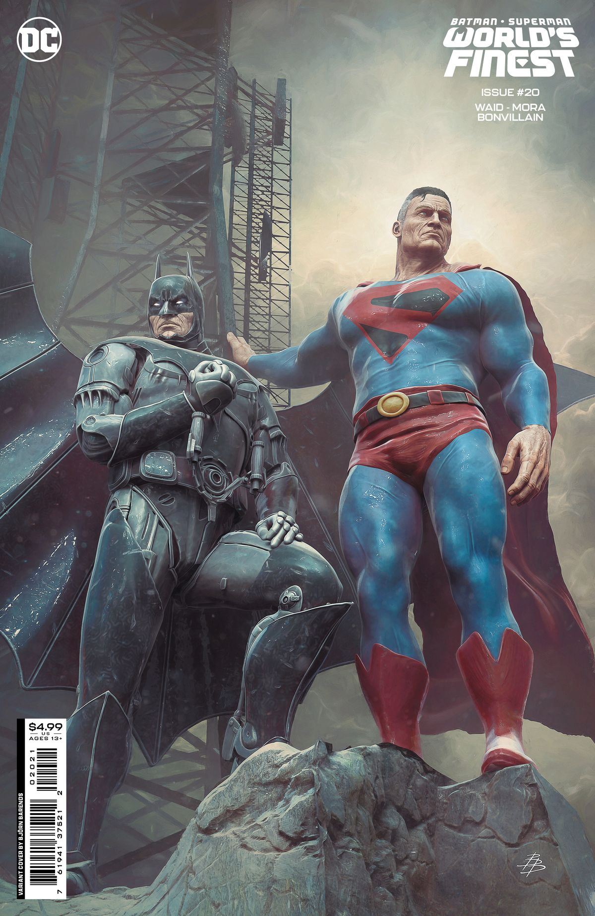 Art from Batman/Superman: World&rsquo;s Finest #20