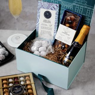 M&S Christmas hampers full of chocolates and prosecco