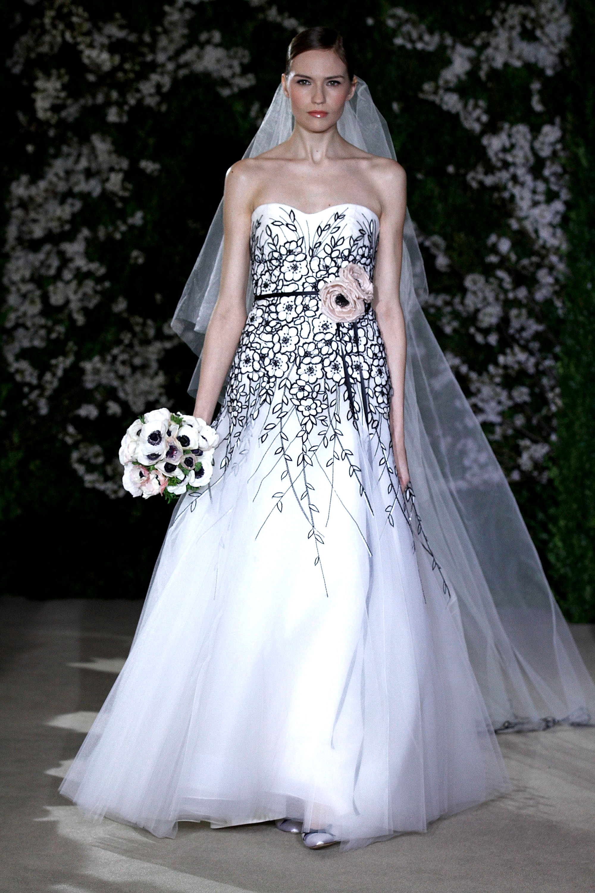 wedding dress - Carolina Herrera