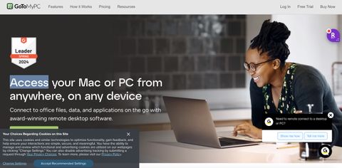 GoToMyPC home page