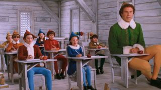 Buddy the Elf in the classroom