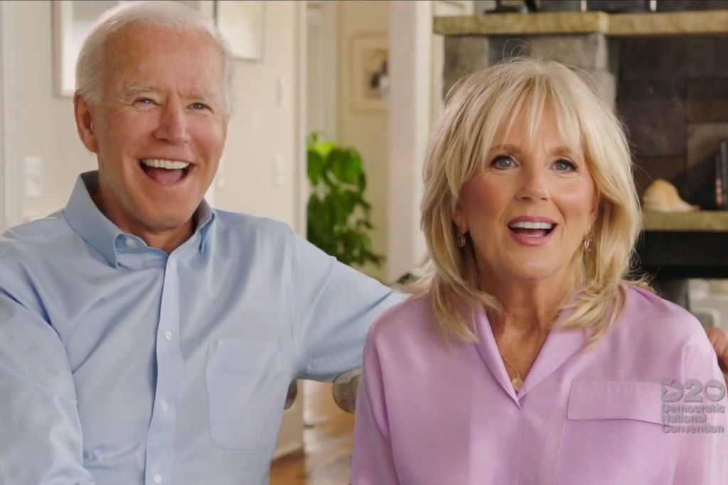 Joe and Jill Biden.