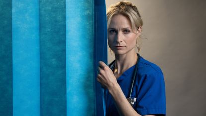 Malpractice ending explained. Seen here is Niamh Algar as Dr Lucinda Edwards