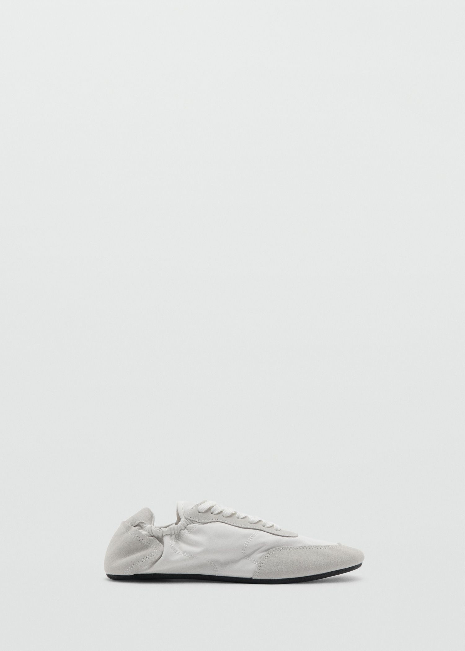 Lace-Up Leather Sneakers - Women | Mango Usa