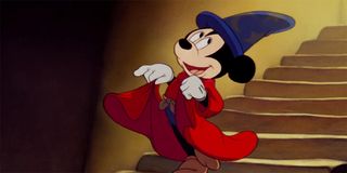 Mickey Mouse as The Sorcerer's Apprentice in Fantasia