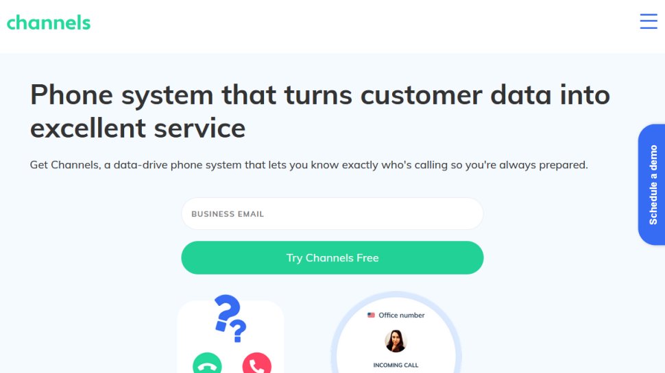 channels website screenshot (March 2026).