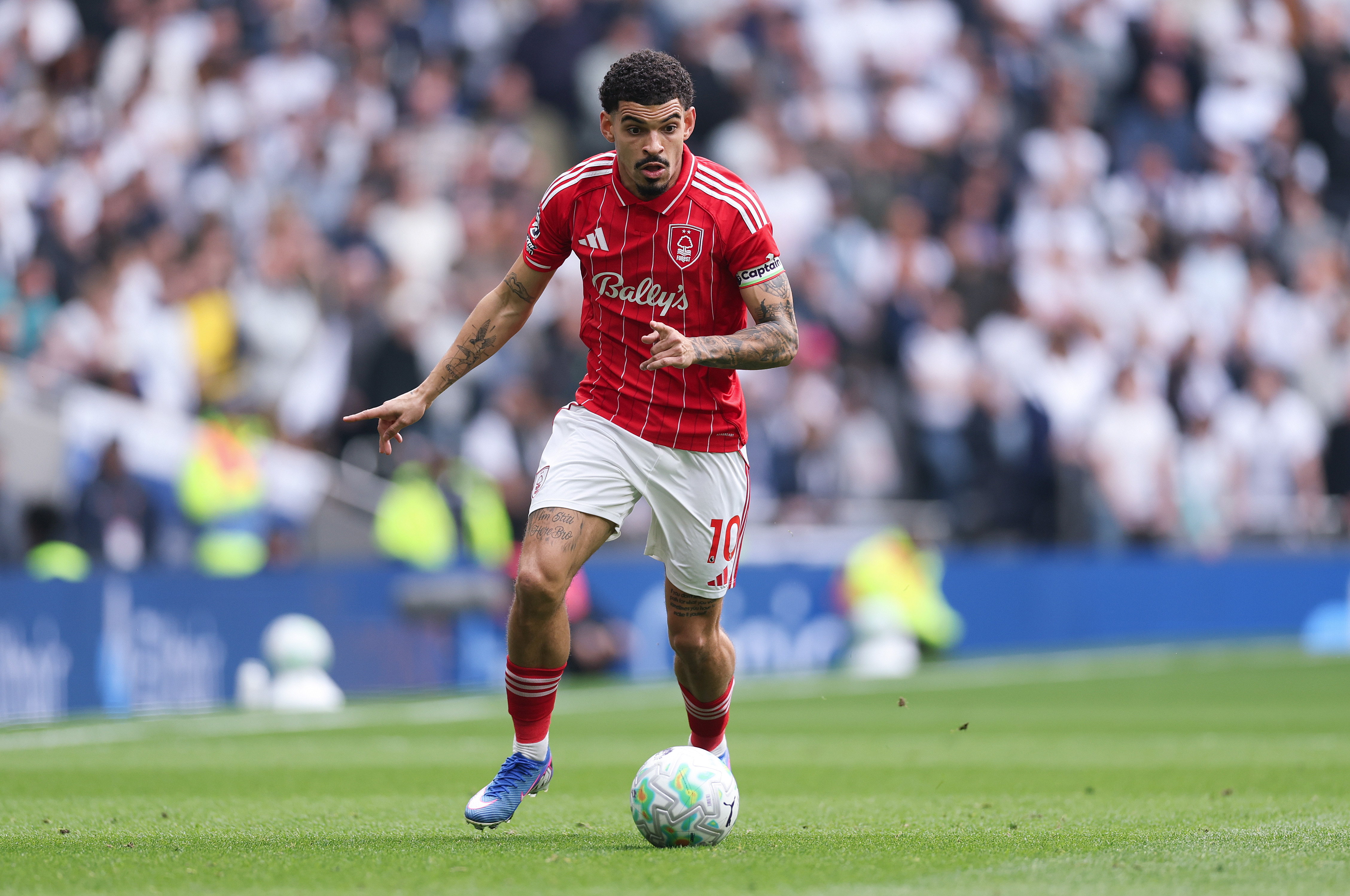 Nottingham Forest midfielder Morgan Gibbs-White