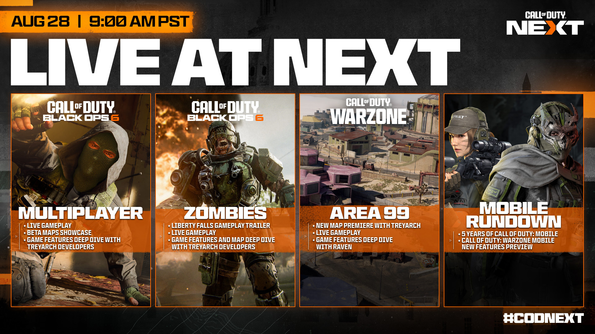 How to watch Call of Duty: Next 2024 and what to expect before the Black Ops 6 open beta