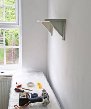 mounted shelf brackets