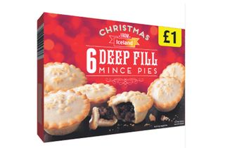 Iceland Deep Fill Mince Pies