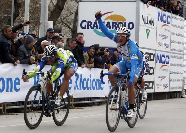 Sorry Mattia, I'll be taking this one: Francesco Chicchi (Liquigas-Doimo) gets another season win