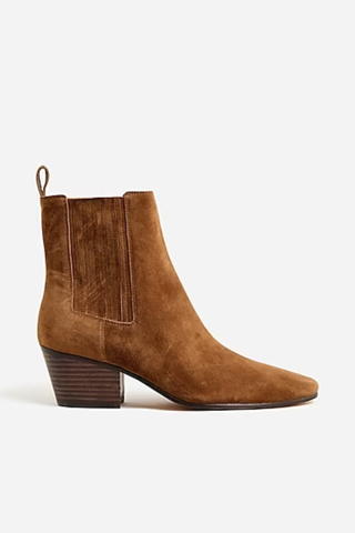 J.Crew Piper ankle boots in suede