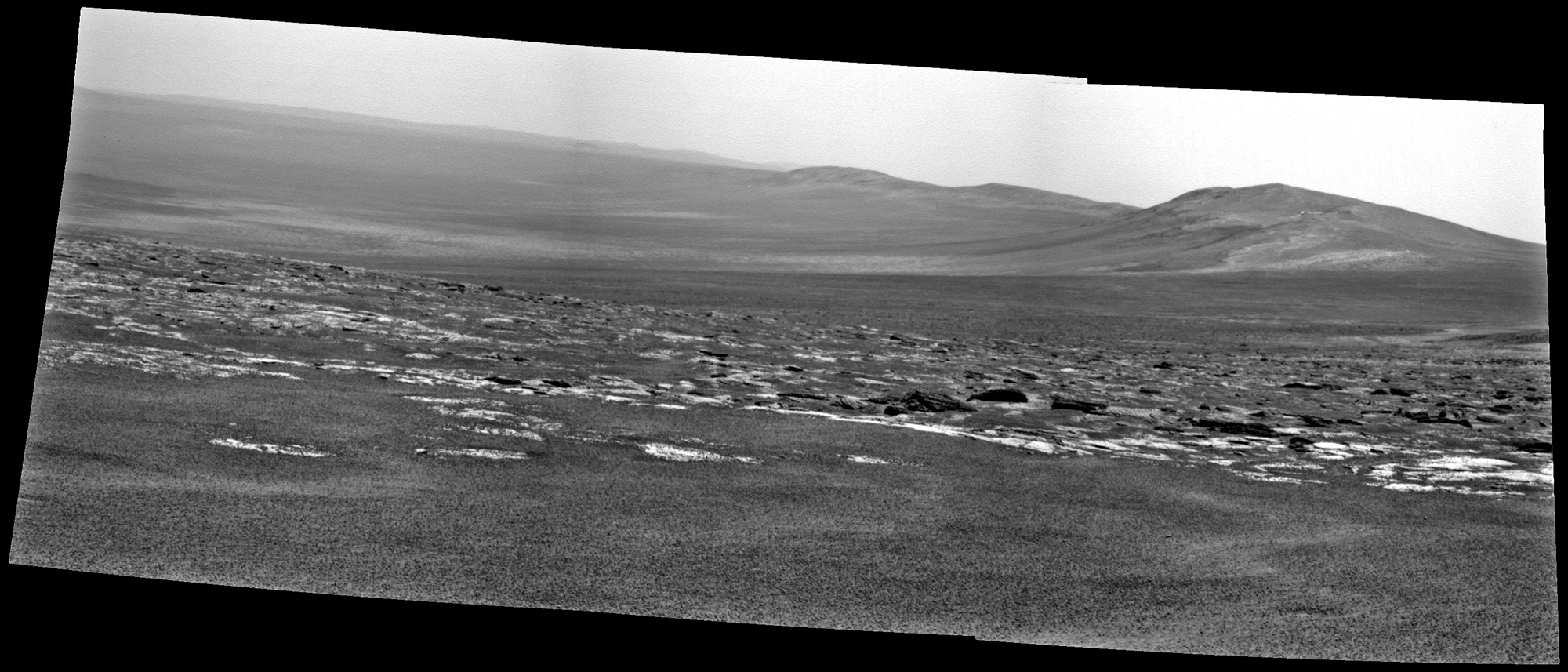 Opportunity&#039;s View Approaching Rim of Endeavour