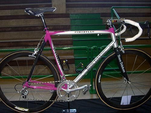 Jan Ullrich's 2000 Olympic Gold Medal bike was kind of a mix between the Prince, a model we already had since 1998 and a Gallileo prototype.
