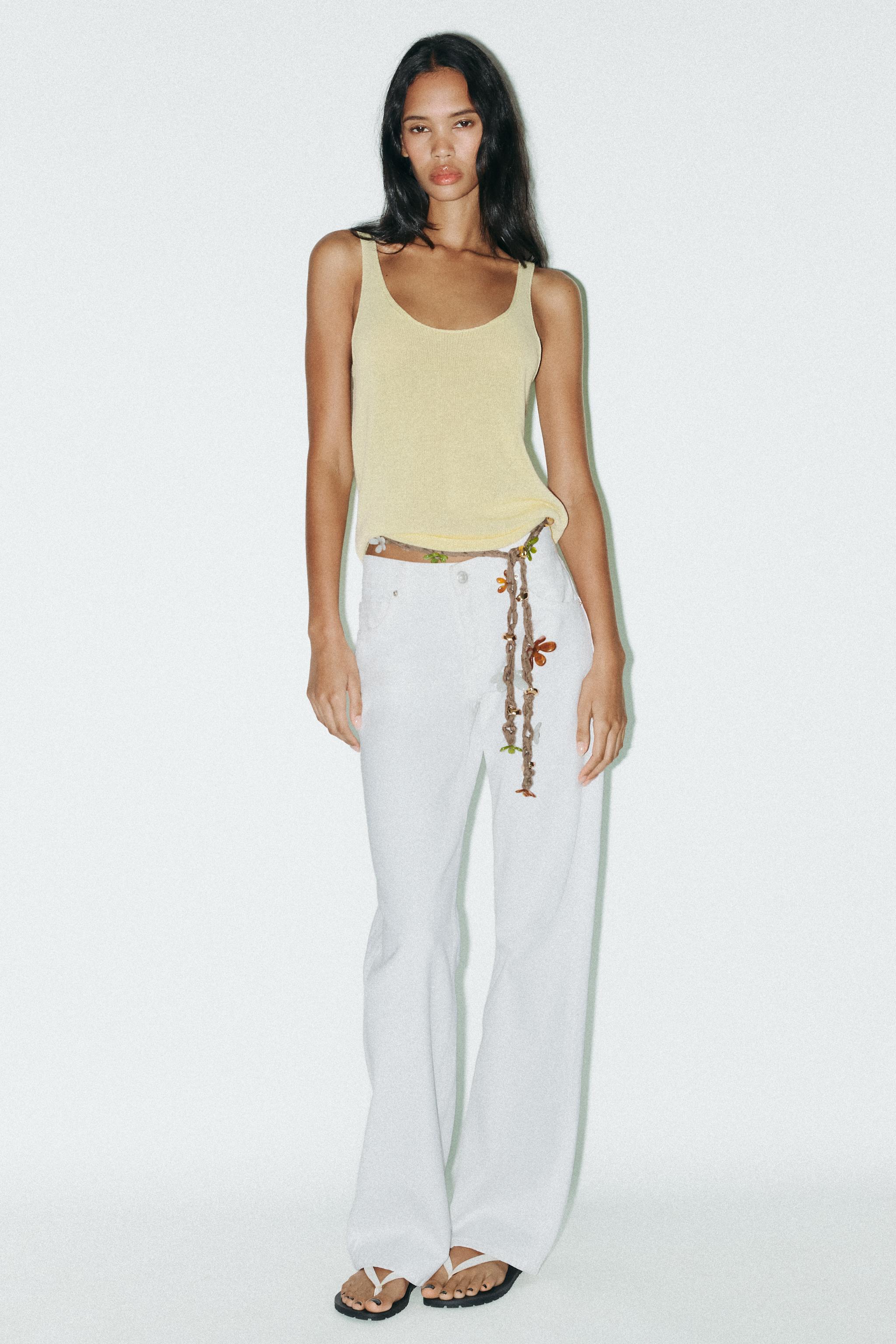 Linen Knit Top