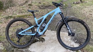 Specialized Stumpjumper Evo Comp out on the trail