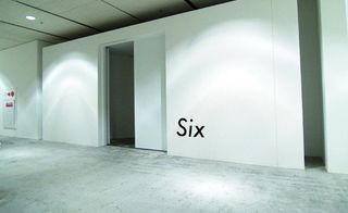 Entrance to Six on the second floor of Comme's Osaka store