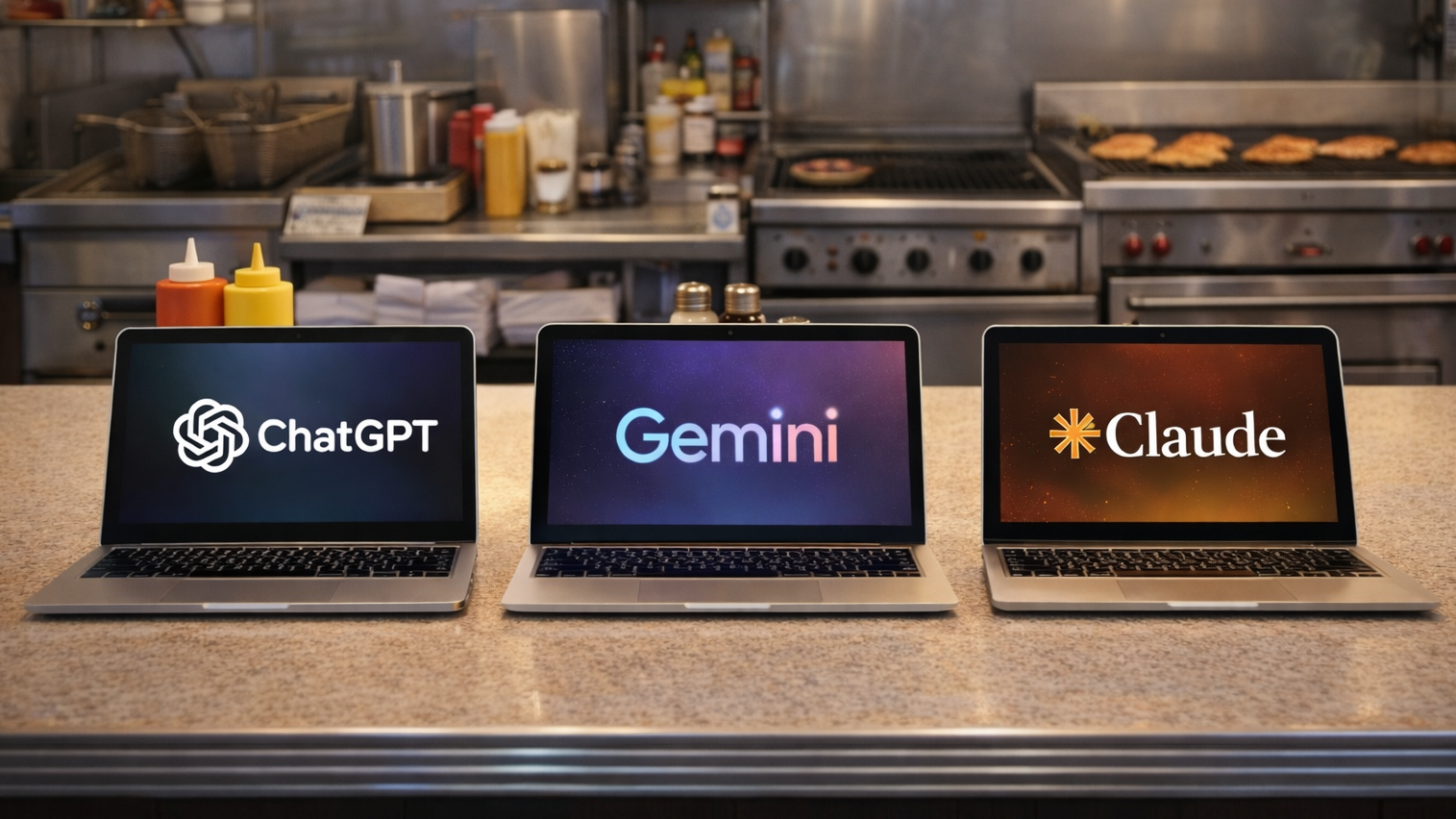 ChatGPT versus Gemini versus Claude