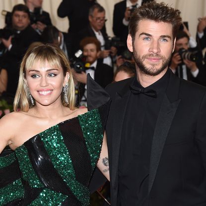 Miley Cyrus and Liam Hemsworth (Photo by Michael Buckner/Variety/Penske Media via Getty Images)