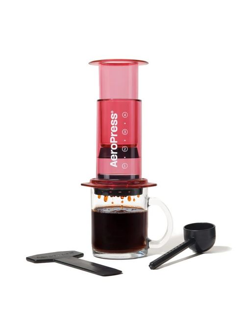 Coloured AeroPress Coffee Maker &mdash; Red