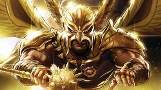 Black Adam: The Justice Society Files - Hawkman #1 cover excerpt