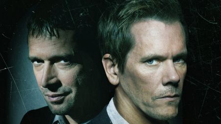 James Purefoy and Kevin Bacon in The Following