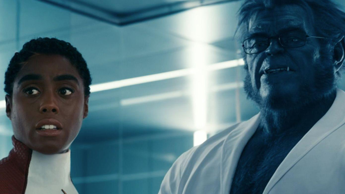 Beast in the post-credits scene from The Marvels