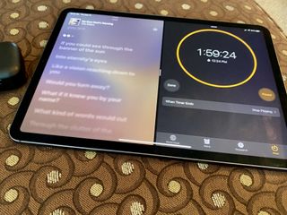iPad clock timer iOS 14