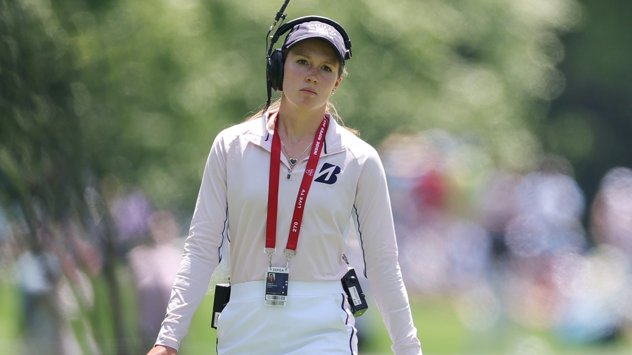 Emilia Doran at the PGA Championship, Quail Hollow 