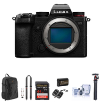 Panasonic Lumix S5 with accessories kit: $1797.99$1297.99 at Adorama