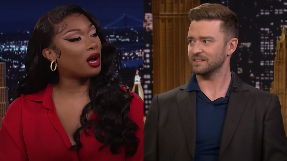 Justin Timberlake and Megan Thee Stallion appear to feud at the VMAs