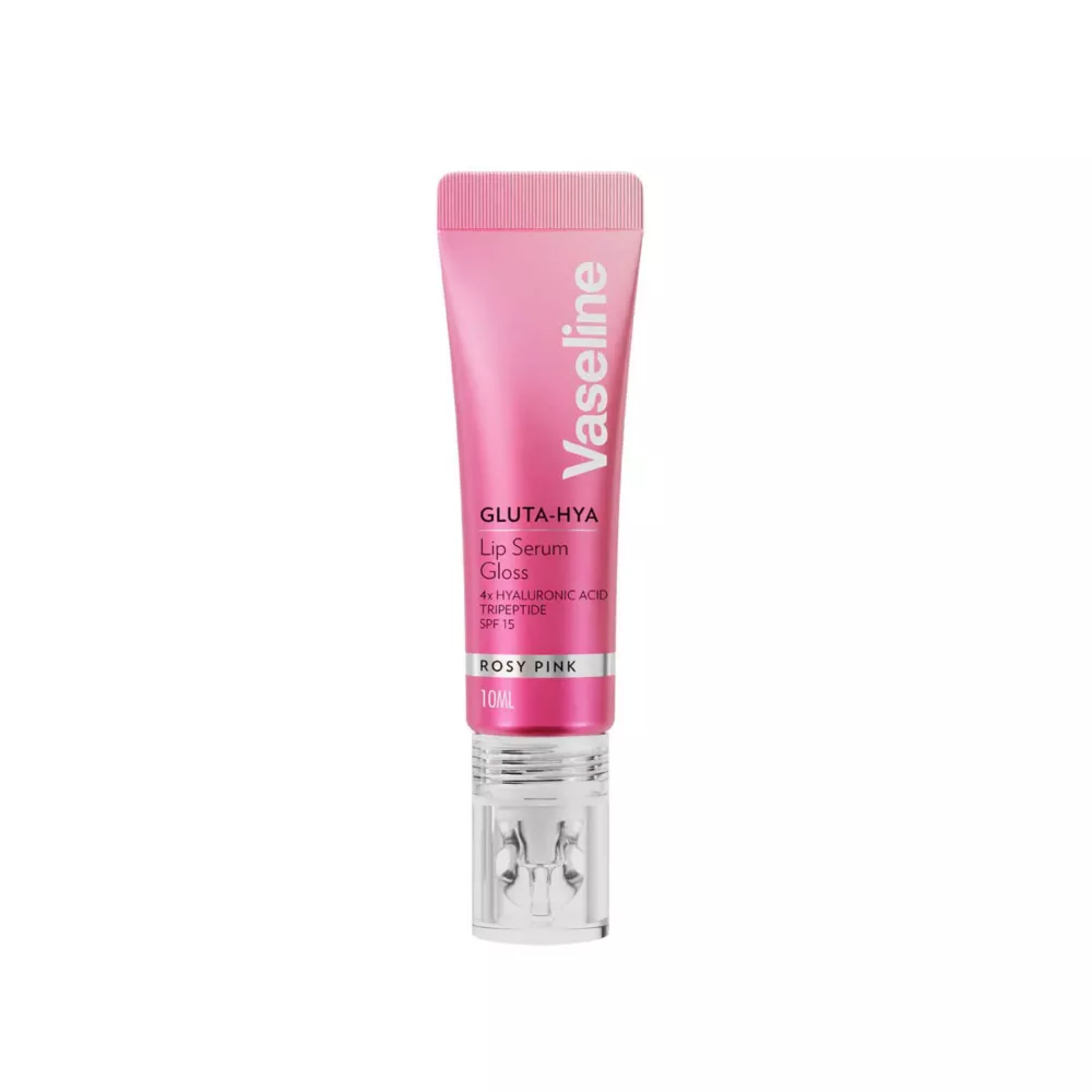 Vaseline Gluta-Hya Lip Serum Gloss Rosy Pink 10ml