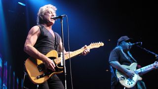 Eric Carmen, onstage with The Raspberries in 2005